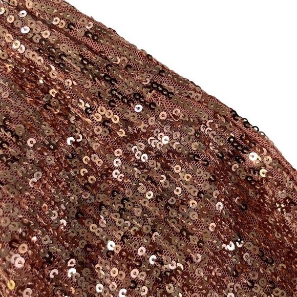 MAJORELLE Maizie Midi Dress in Rose Gold - Picture 9 of 11